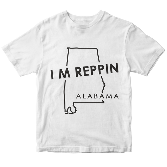 Alabama State Outline T-shirt