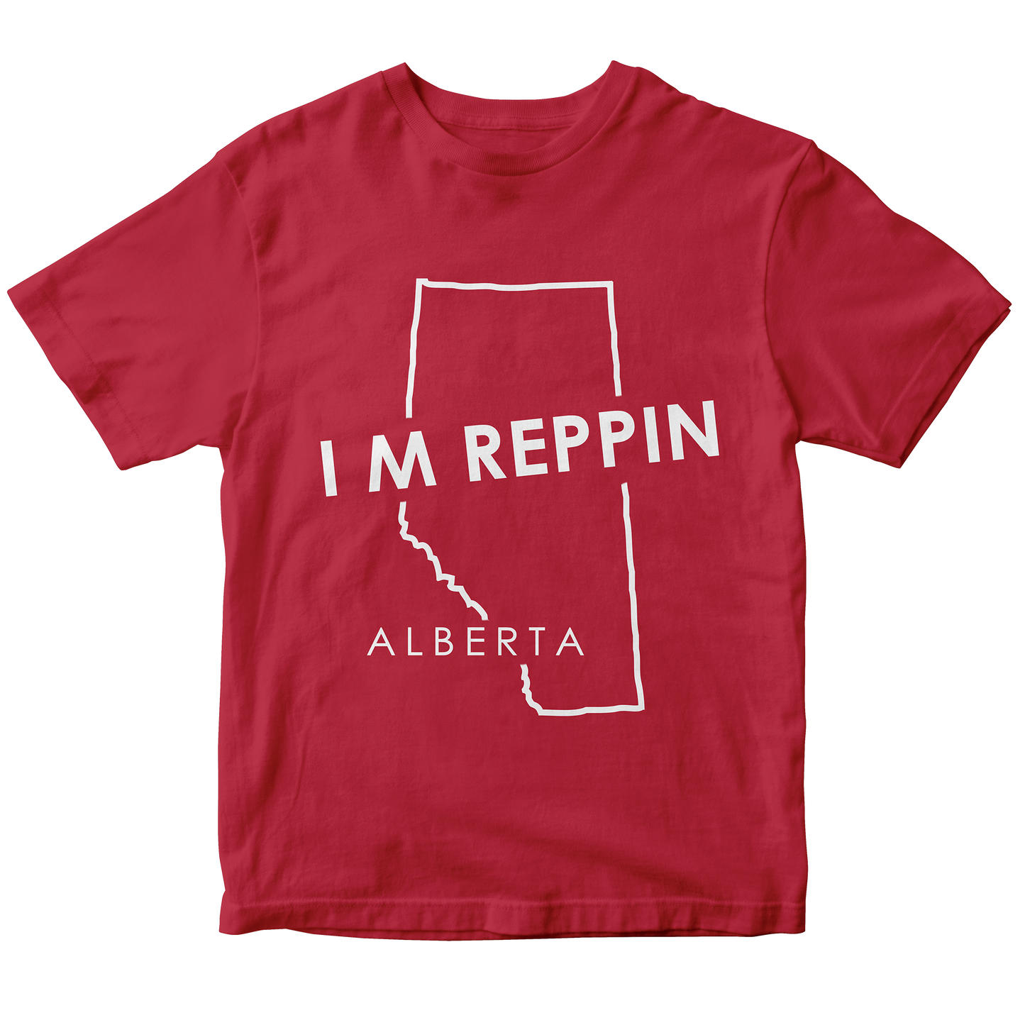 Alberta (Canada) Outline T-shirt