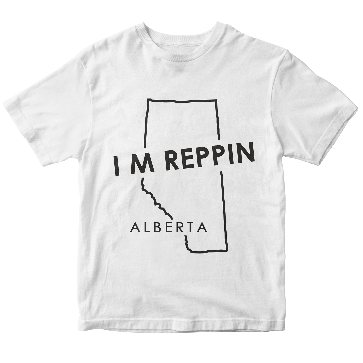 Alberta (Canada) Outline T-shirt