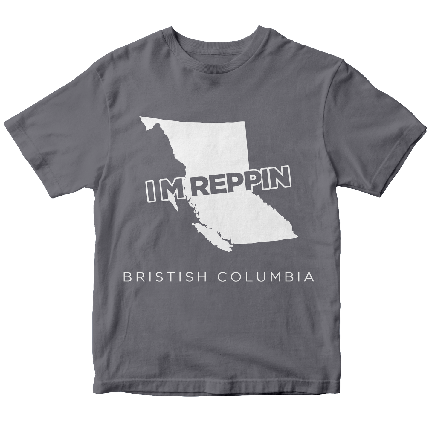British Columbia (Canada) Filled-in T-shirt