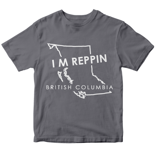 British Columbia (Canada) Outline T-shirt