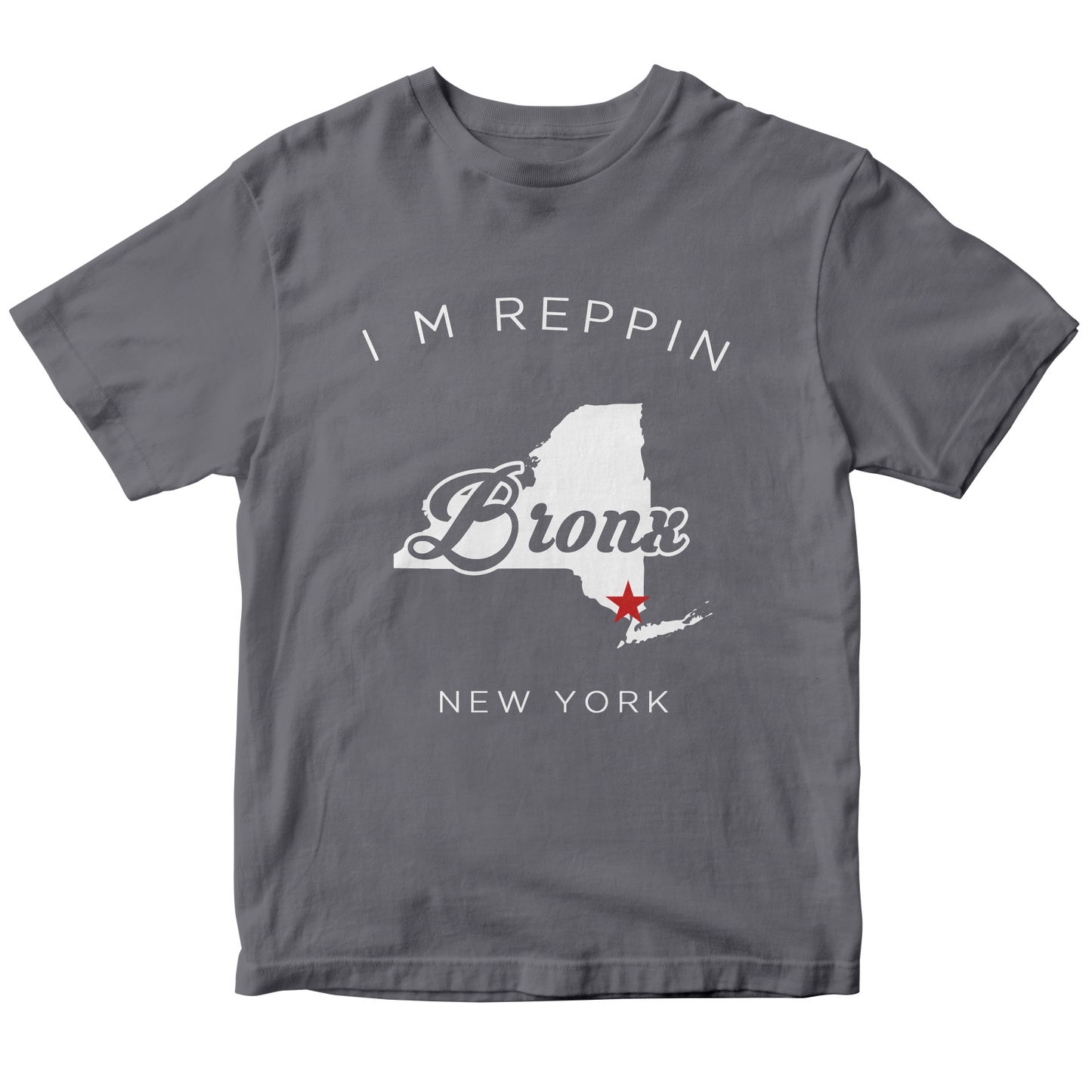 Bronx New York Filled-in T-shirt