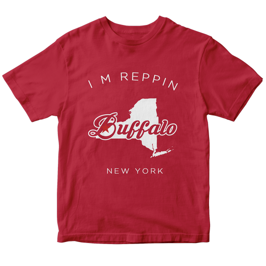 Buffalo New York Filled-in T-shirt
