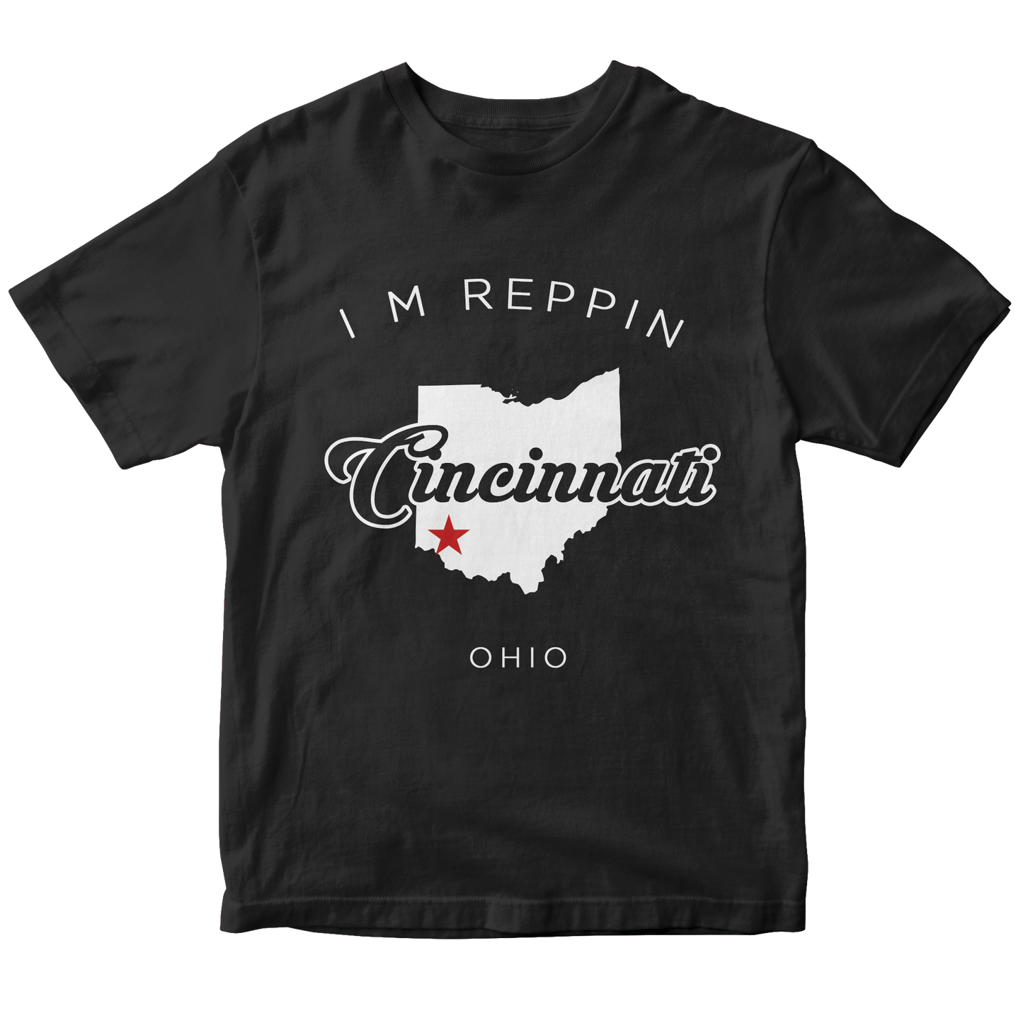 Cincinnati Ohio State Filled-in T-shirt