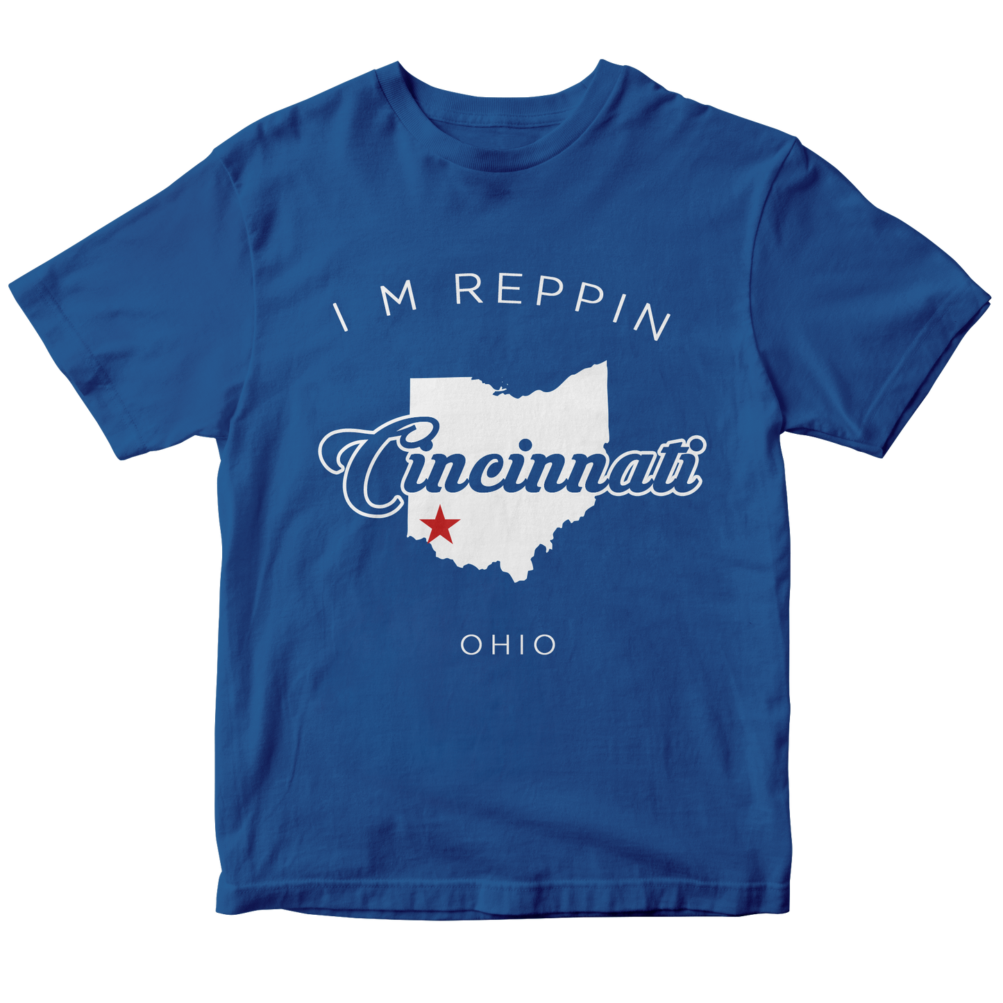Cincinnati Ohio State Filled-in T-shirt