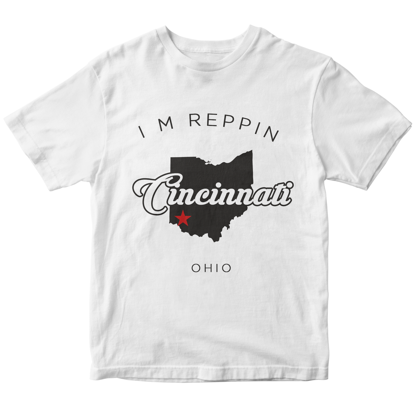 Cincinnati Ohio State Filled-in T-shirt