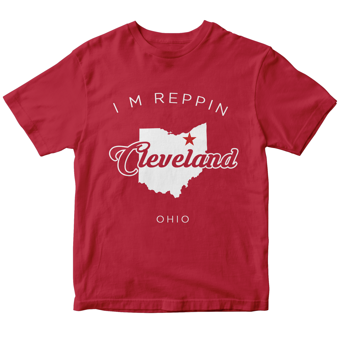 Cleveland Ohio State Filled-in T-shirt
