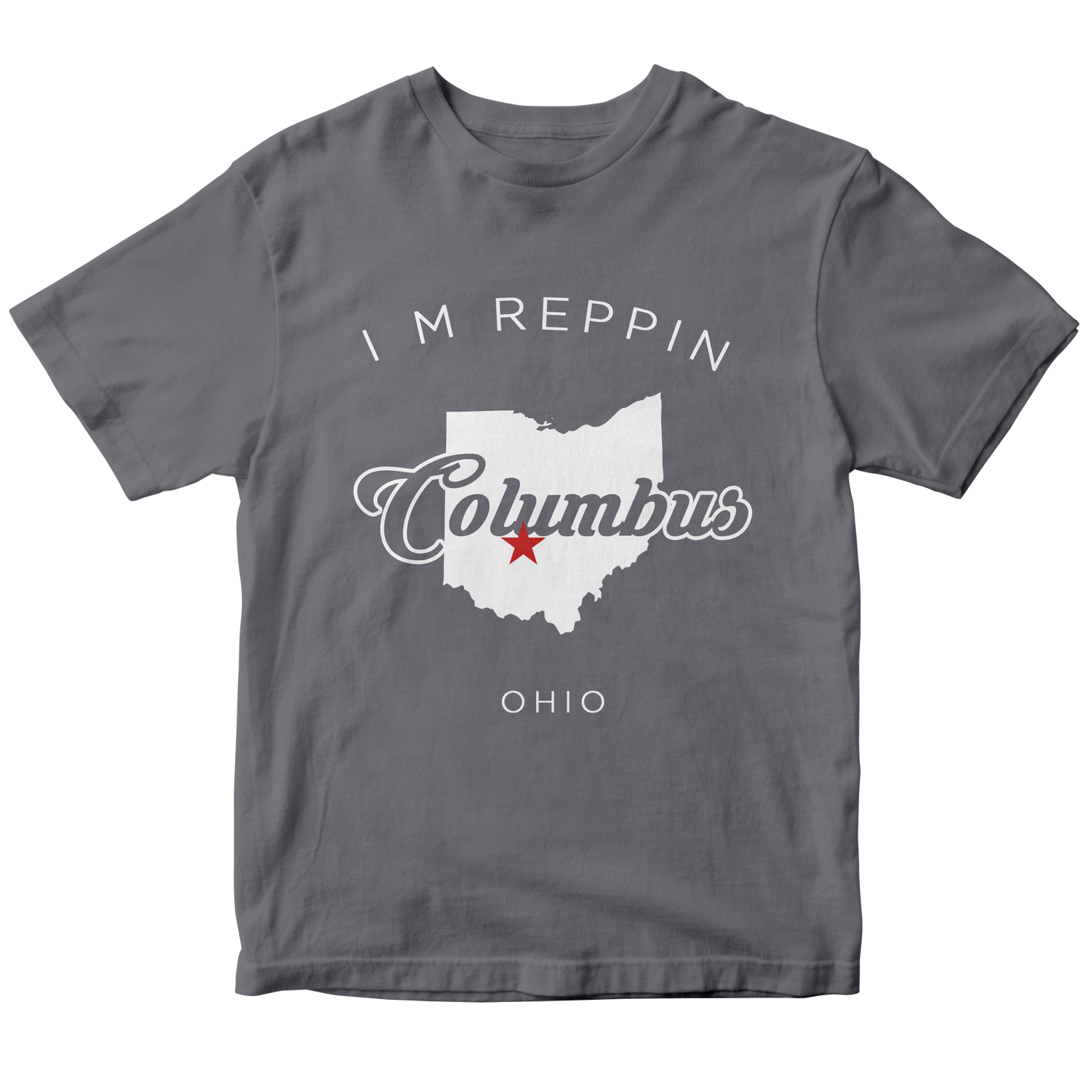 Columbus Ohio State Filled-in T-shirt