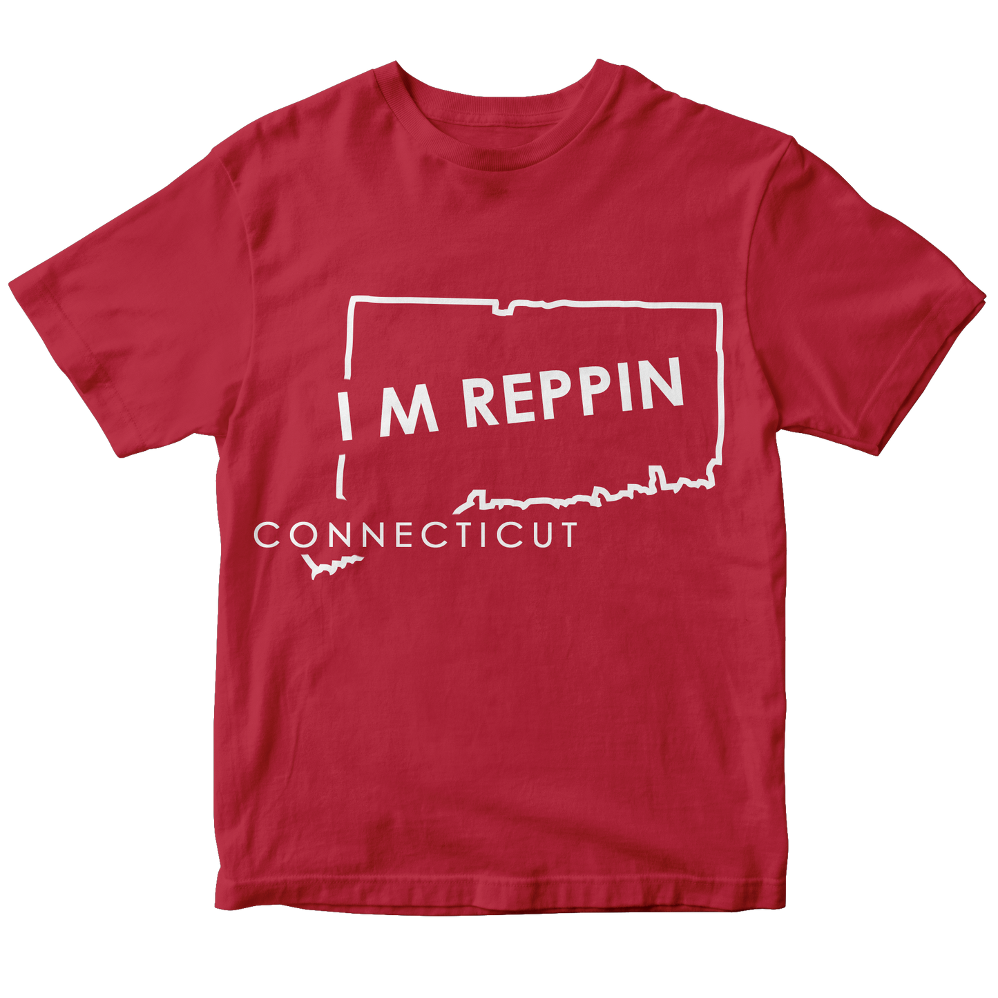 Connecticut State Outline T-shirt