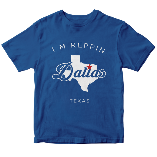 Dallas Texas Filled-in T-shirt