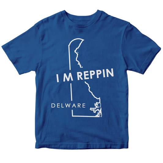 Delaware State Outline T-shirt