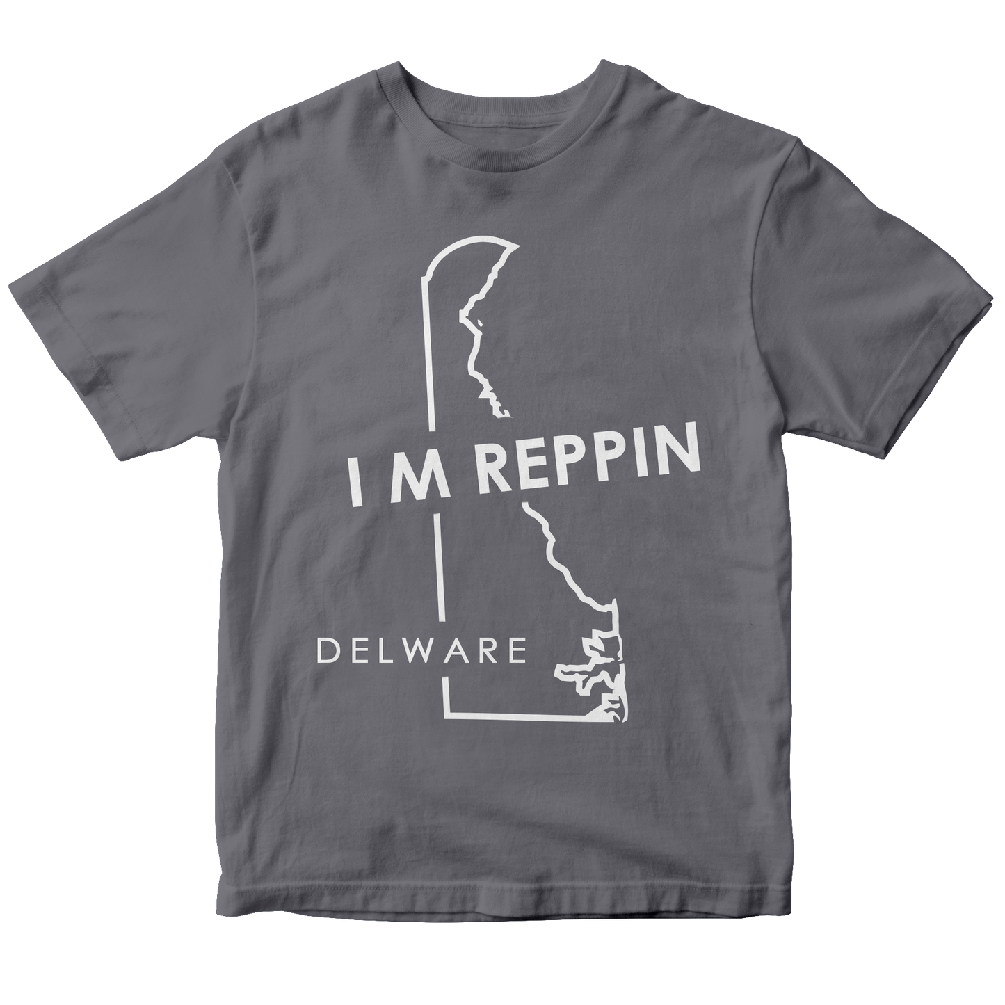 Delaware State Outline T-shirt