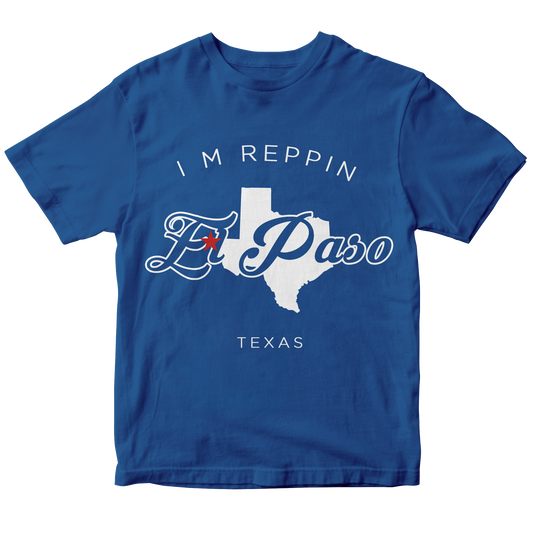 El Paso Texas Filled-in T-shirt