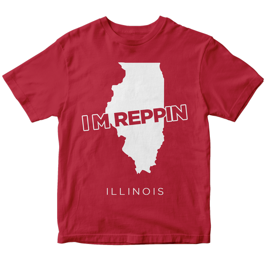 Illinois Filled-in T-shirt