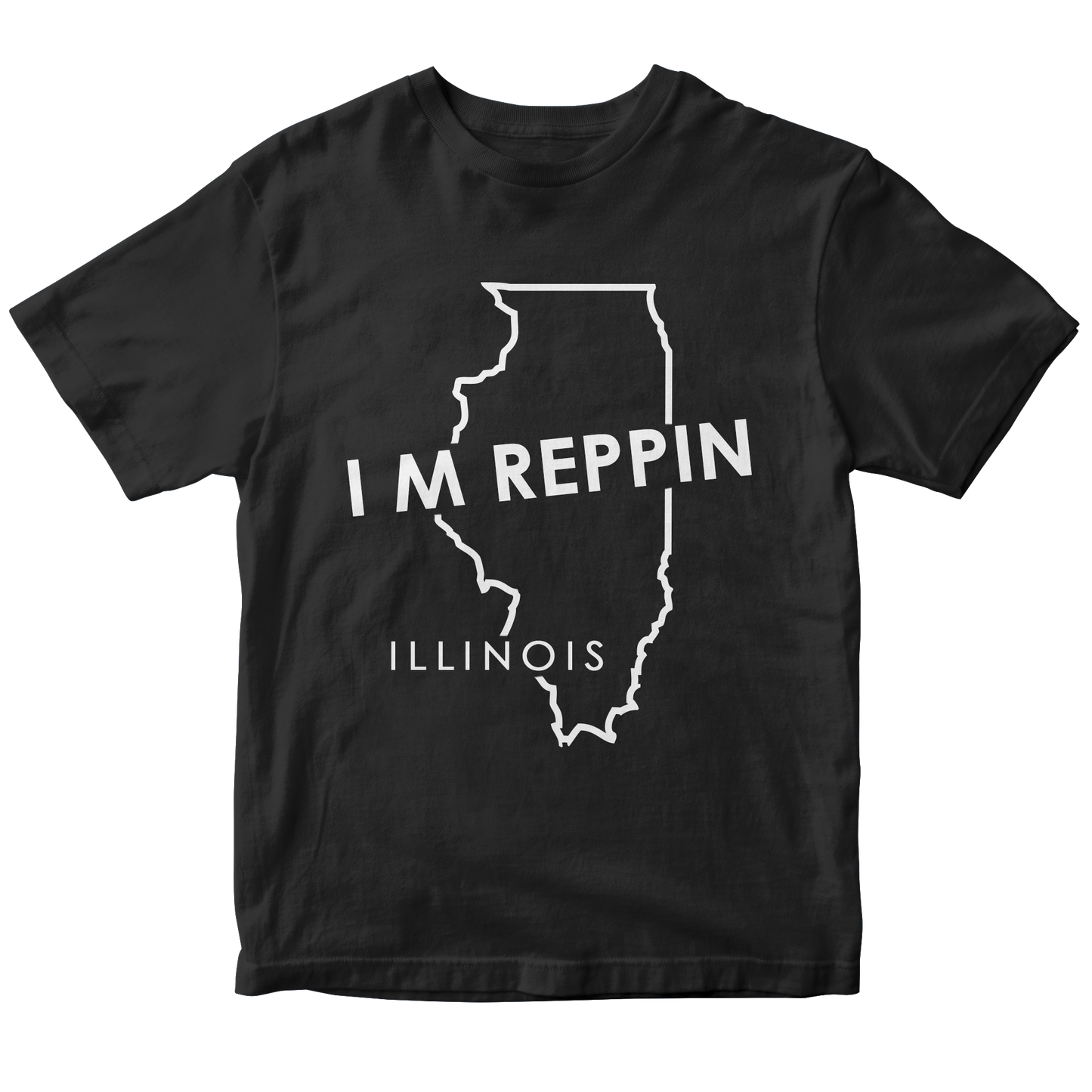 Illinois State Outline T-shirt