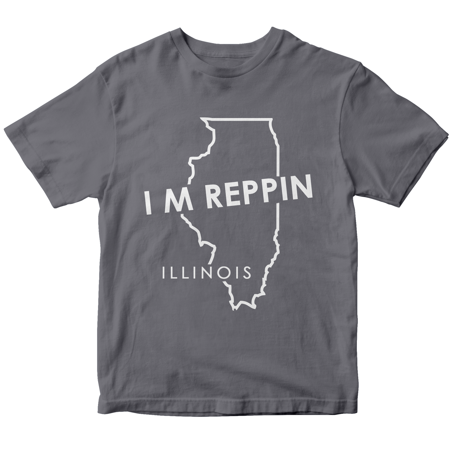 Illinois State Outline T-shirt