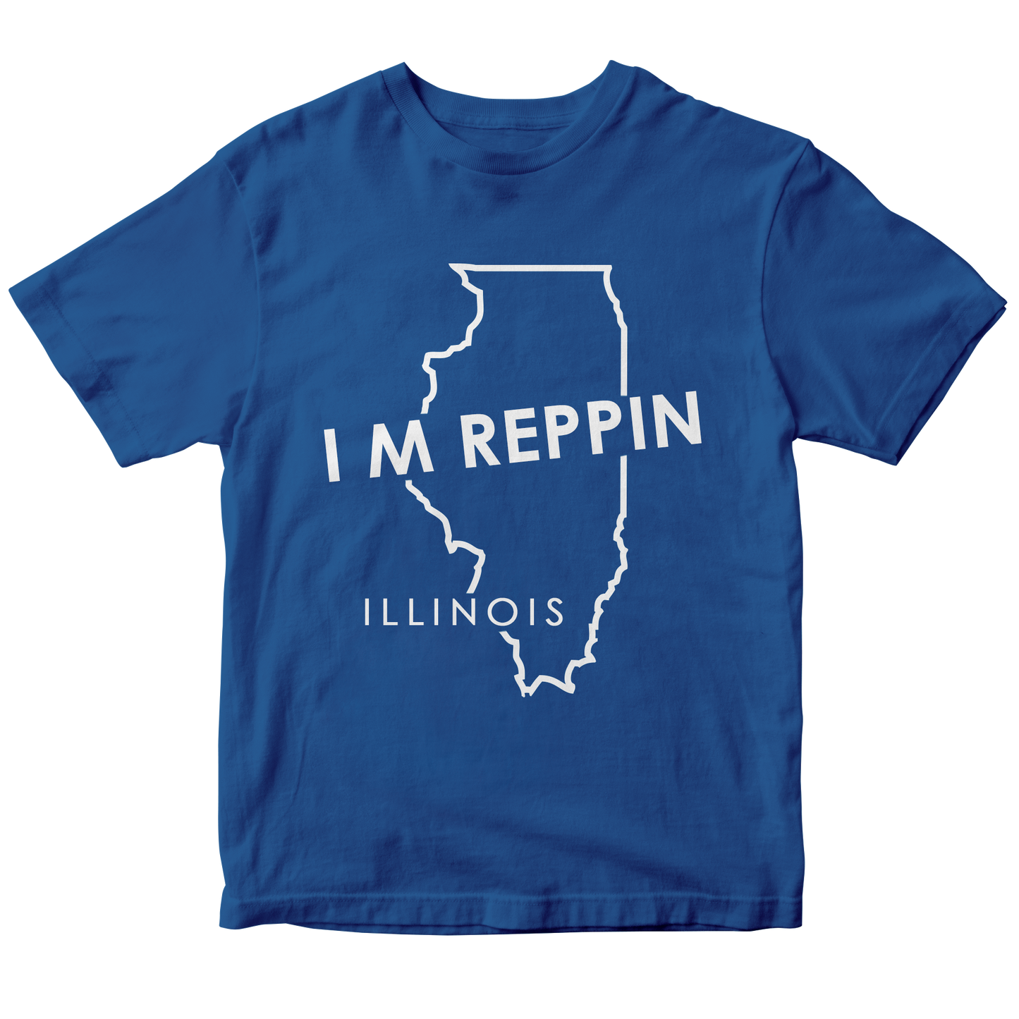 Illinois State Outline T-shirt