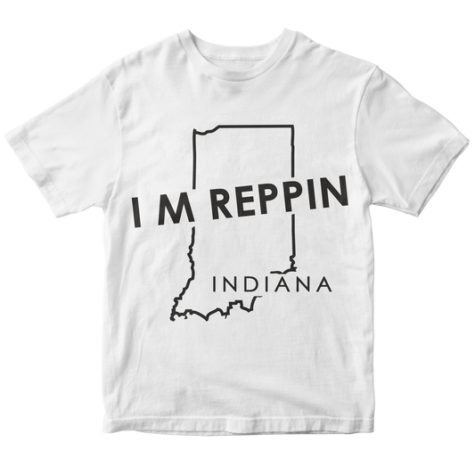 Indiana State Outline T-shirt
