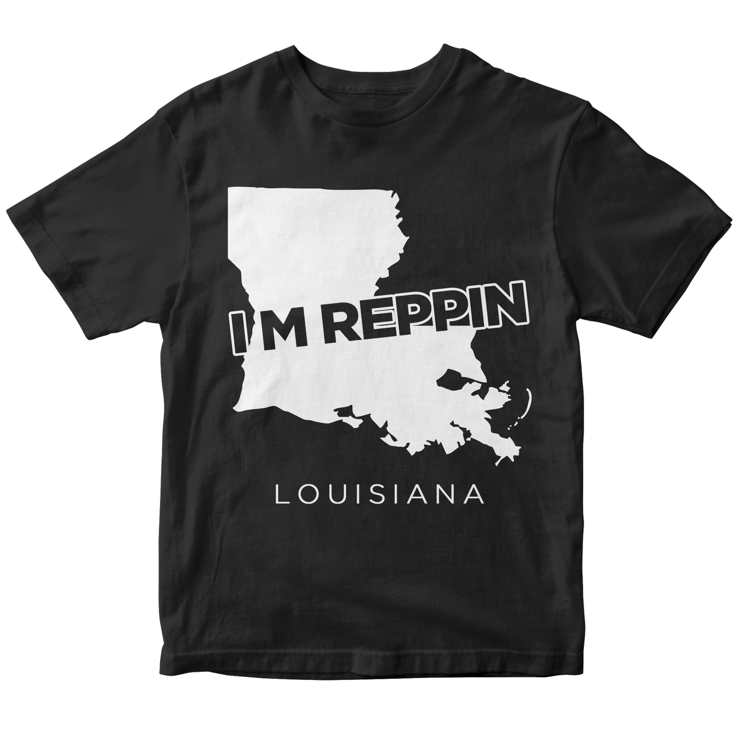 Louisiana Filled-in T-shirt
