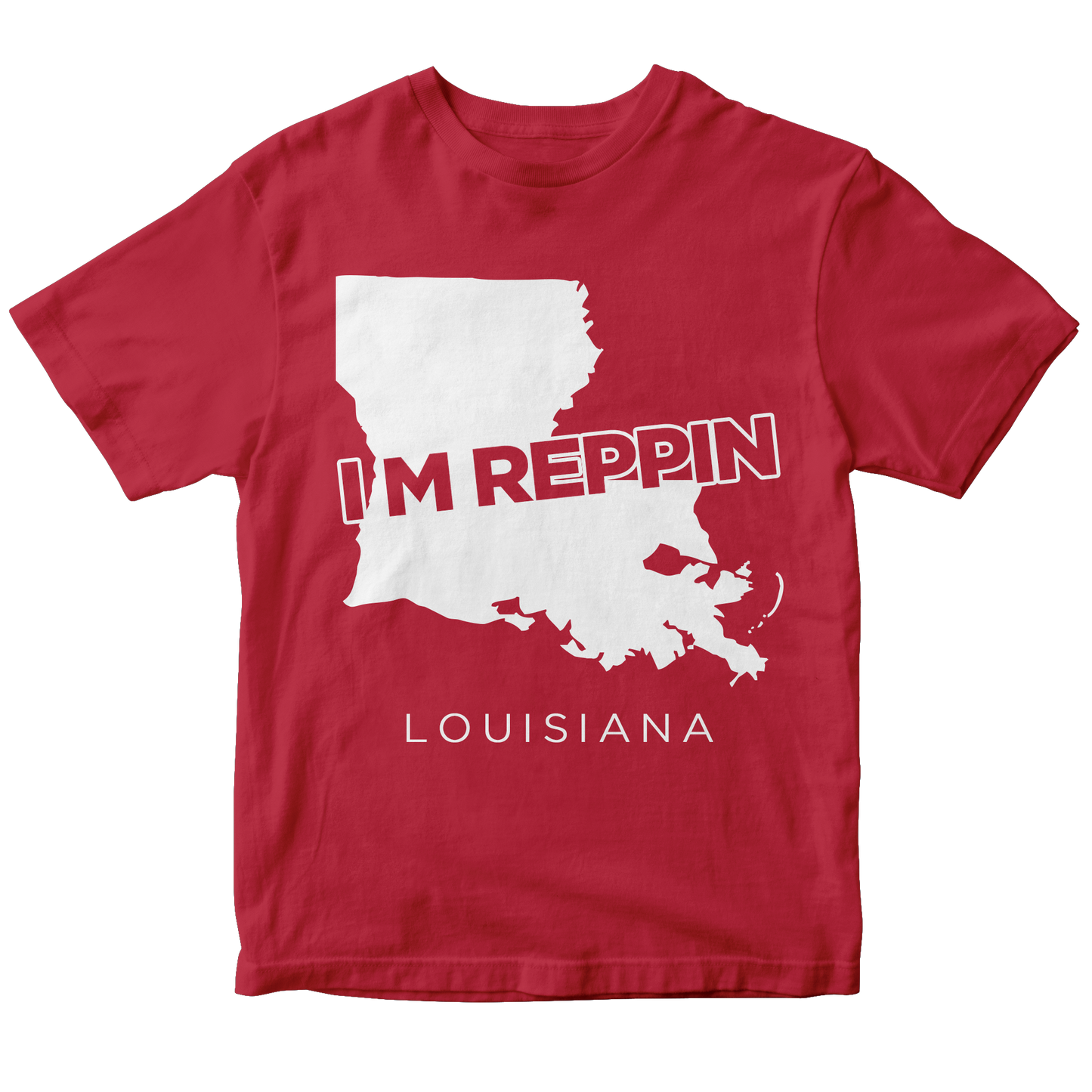 Louisiana Filled-in T-shirt