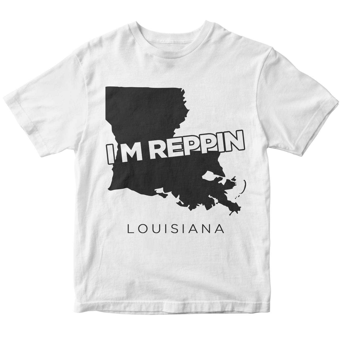 Louisiana Filled-in T-shirt