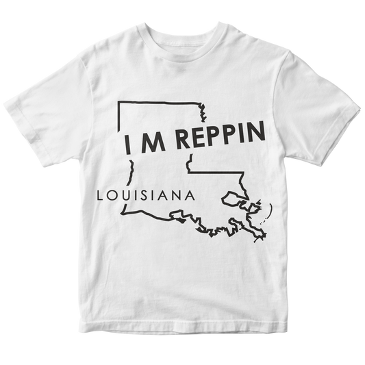 Louisiana State Outline T-shirt