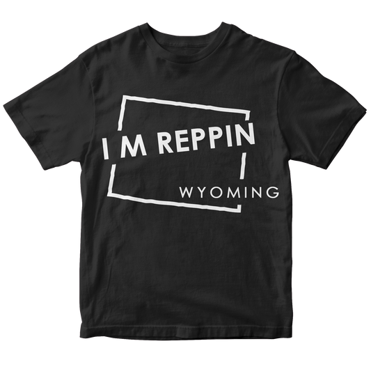 Wyoming State Outline T-shirt