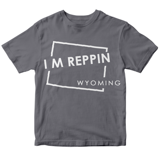 Wyoming State Outline T-shirt